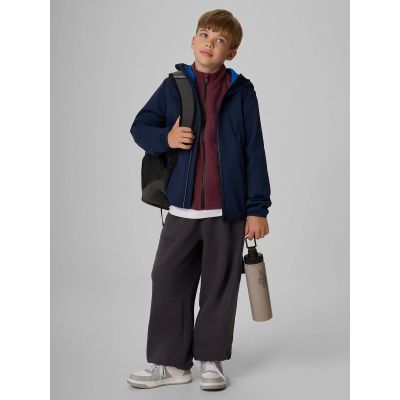 6. Softshell jacket, windproof membrane 5000, boys 4F 4FJRAW26TSOFM0741-31S