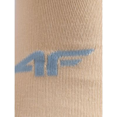 3. Girls' casual ankle socks (2-pack) 4F 4FJRAW25USOCF600-90S