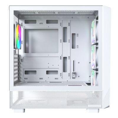 4. CASE Miditower MATX W/O PSU/X5 (W) MONTECH