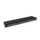10. LANBERG PATCH PANEL 24 PORT 1U 19" CAT.6A FTP BLACK PPSA-1024-B