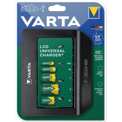 3. Varta Universal Charger+ AC battery charger