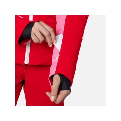 12. Rossignol W Pilot Down Jkt Jacket Red