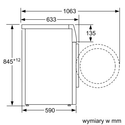 14. BOSCH WAN2827FPL washing machine
