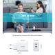 3. Choetech PD6013 2x USB-C PD 65W GaN wall charger - white