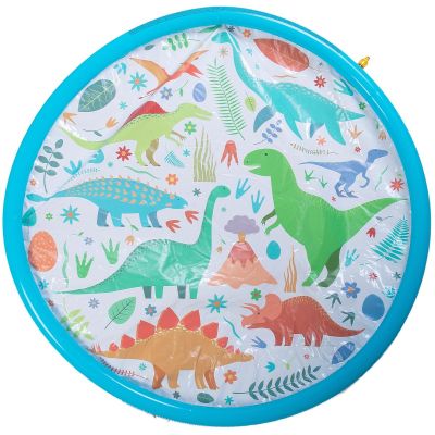 2. ROUND INFLATABLE MAT 154x7CM PLAYGROUND FOUNTAIN DINOSAURS 51626