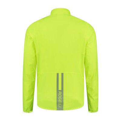 2. Rogelli DISTANCE fluorescent rain jacket 3XL