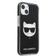 4. Karl Lagerfeld KLHCP13STPECK iPhone 13 mini 5.4" hardcase black/black Choupette Head