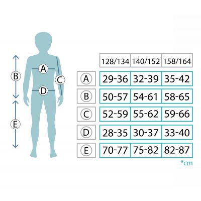 8. Thermoactive underwear Meteor 140/152 Jr 16686