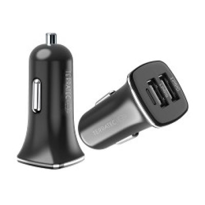 2. Terratec ChargeAir Car Smartphone Black Cigarette Lighter Fast Charging Automatic