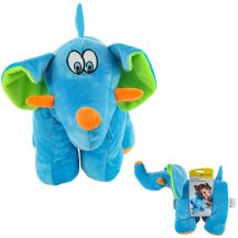 TRAVEL BLUE TRUNKY ELEPHANT TRAVEL PILLOW FOR CHILDREN