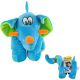 TRAVEL BLUE TRUNKY ELEPHANT TRAVEL PILLOW FOR CHILDREN