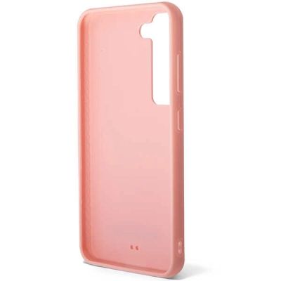 4. Karl Lagerfeld 3D Monogram Case for Samsung Galaxy S23+ - Pink