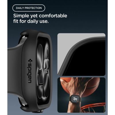 7. Spigen Thin Fit Case for Apple Watch 42mm - Black