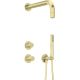 Concealed shower set with hand shower