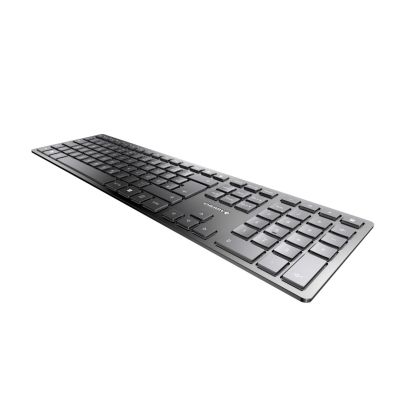 2. CHERRY KW 9100 SLIM Keyboard Universal RF Wireless + Bluetooth QWERTZ German Black