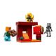 4. LEGO MINECRAFT 21266 Nether Bridge Battle