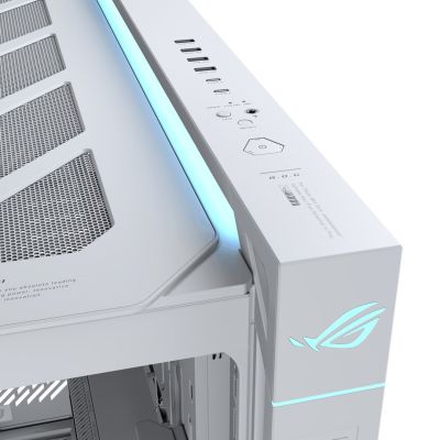 6. Asus ROG CRONOXGR801CURVE TG ARGB WHITE case