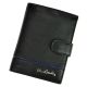Pierre Cardin Men's Leather Wallet Vertical Zipper - 326A-TILAK15