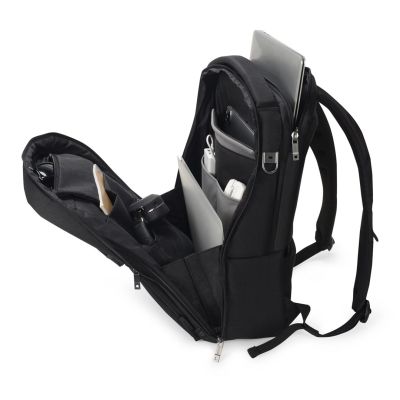 9. DICOTA SEVEN 12-14 35.6 cm (14") Backpack Black