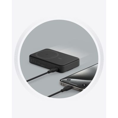 10. Anker MagGo 10000mAh 15W Black Power Bank