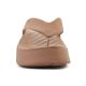 2. CROCS GATAWAY PLATFORM FLIP MILK CHOCOLATE 209410-2JJ