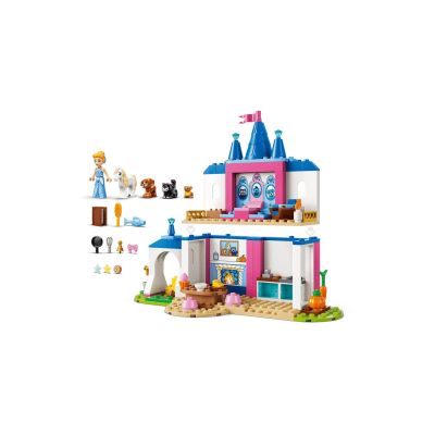 6. LEGO Disney 43283 - Cinderella's Castle and Her Animal Friends