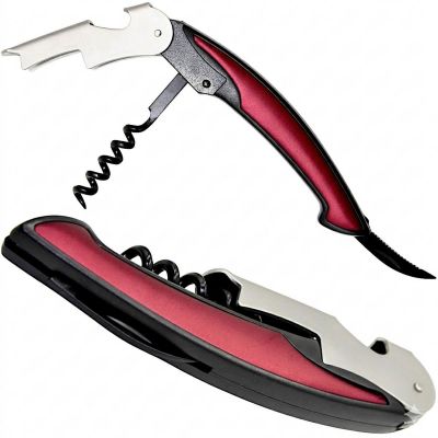 11. REDCLIFFS RED MULTI POCKET KNIFE BOTTLE OPENER