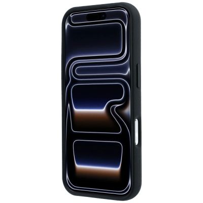 5. BMW M Quadrille Kevlar Metal Logo MagSafe Case for iPhone 17 Pro / 18 Pro - Black