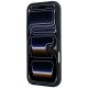 5. BMW M Quadrille Kevlar Metal Logo MagSafe Case for iPhone 17 Pro / 18 Pro - Black