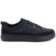 7. Men's casual leather sneakers, black, Big Star UU174118