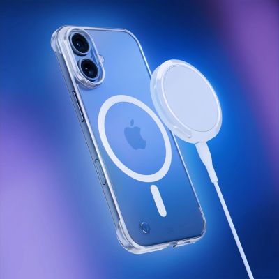 13. 3mk Just20g MagCase for iPhone 16 - transparent