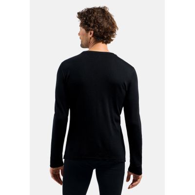 3. Odlo BL TOP crew neck l/s MERINO 260 men's t-shirt size L Black