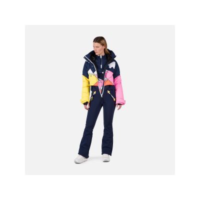 4. Rossignol W Booster 1/2 Zip Top Blue