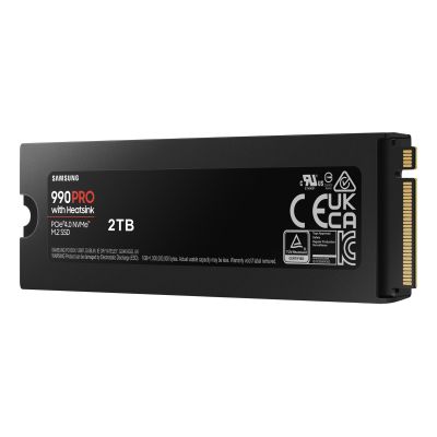 2. Samsung 990 PRO 2TB M.2 2280 PCI-E x4 Gen4 NVMe SSD