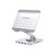 3. CONCEPTRONIC Tablet Holder with 8-in-1 Docking Station Silver