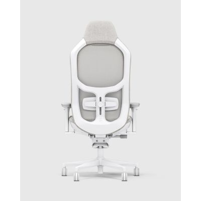 6. Fractal Design Refine 2 Mesh Light Gaming Chair Padded Upholstered Seat Gray