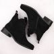 3. Women’s Lace-Up and Zip Ankle Boots, Warm-Lined, Black M.Daszyński SA198-24