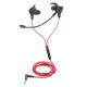 12. TRUST GXT 408 Cobra headphones with microphone, black and red