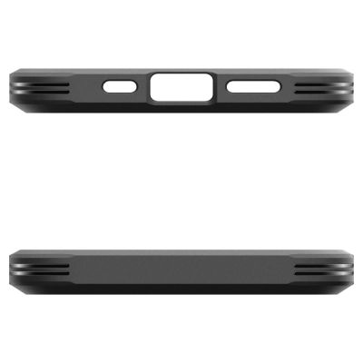 7. Spigen Tough Armor Case with MagSafe for iPhone 16e / 17e with Stand - Black