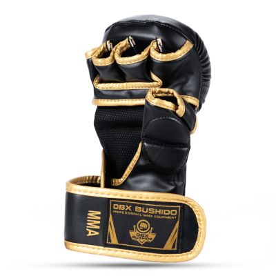 8. MMA Sparring Gloves S - Master Gold - Valor Series