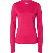 Women's thermal long-sleeve top SUPER.NATURAL W Tundra 175 LS, pink