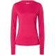 Women's thermal long-sleeve top SUPER.NATURAL W Tundra 175 LS, pink