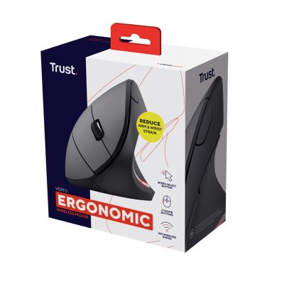 7. TRUST Verto Wireless Ergonomic mouse