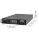 9. UPS for RACK 2.4kVA, 2400W, Power Factor 1.0, LCD, EPO, USB, On-line