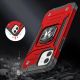 7. Wozinsky Ring Armor case for iPhone 14 Plus armored cover magnetic holder ring red