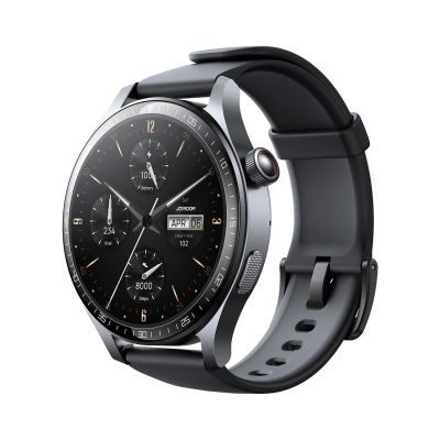7. Joyroom Classic Series JR-FC2 Pro Smartwatch with Call Answering Function - Dark Gray