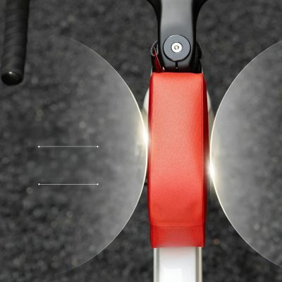 4. Rockbros 30120122004 Waterproof Bicycle Frame Bag with Magnetic Closure 0.9L - Red