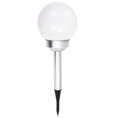 2. SOLAR LAMP MILK GLOBE 15x44CM