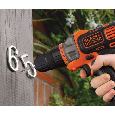 9. Black & Decker MT218KB 800 RPM Drill Black, Orange 1.46 kg