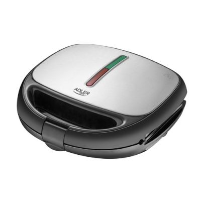 9. Adler AD 3040 sandwich maker (800W; black)